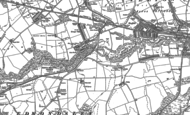 Old Map of Hett Hills, 1895
