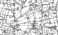 Old Map of Hickstead, 1896