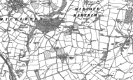 Old Map of Hidcote Bartrim, 1900