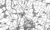 Old Map of High Cross, 1895 - 1897