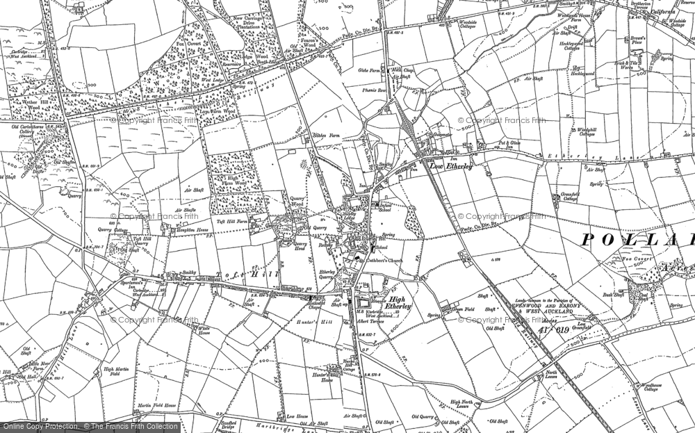 High Etherley, 1896