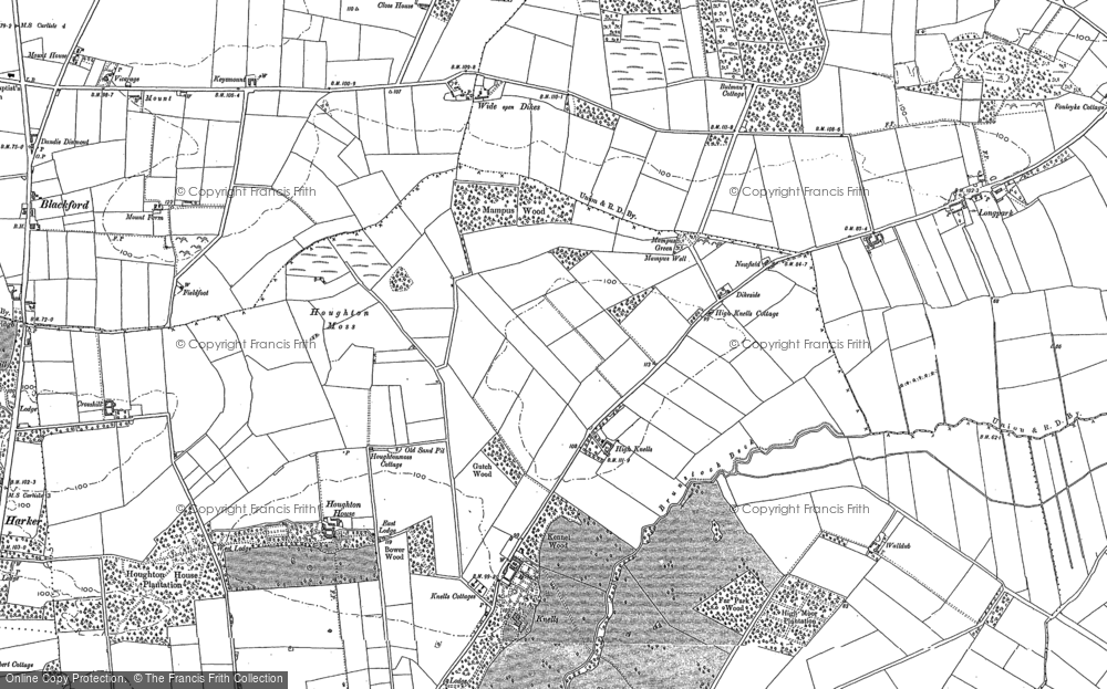 Old Map of High Knells, 1888 - 1899 in 1888