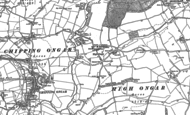 Old Map of High Ongar, 1895