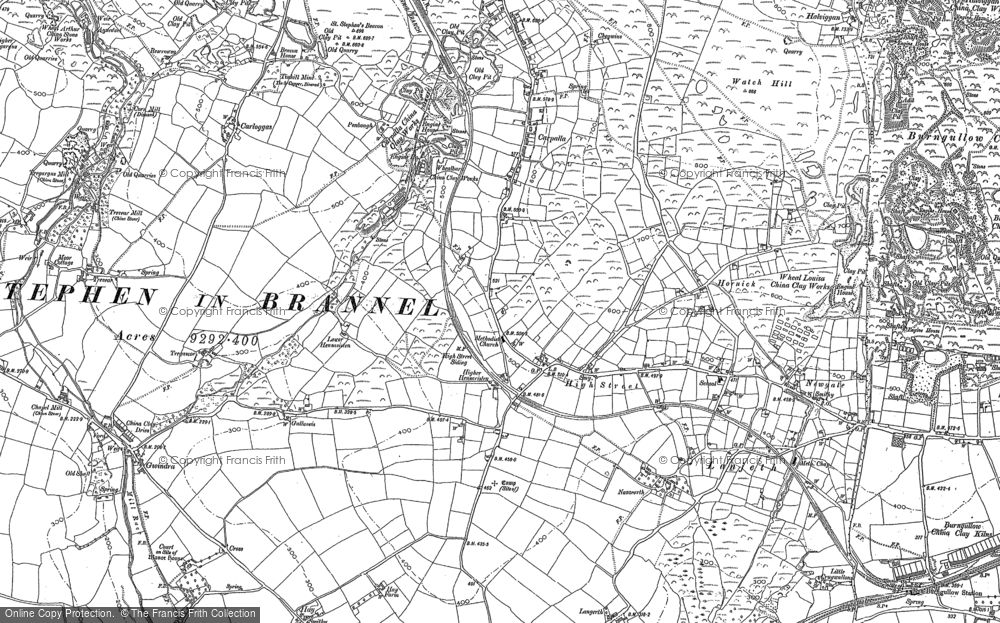 Old Map of High Street, 1879 - 1906 in 1879
