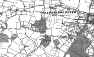 Old Map of High Wych, 1896 - 1947