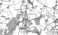 Old Map of Higham, 1895