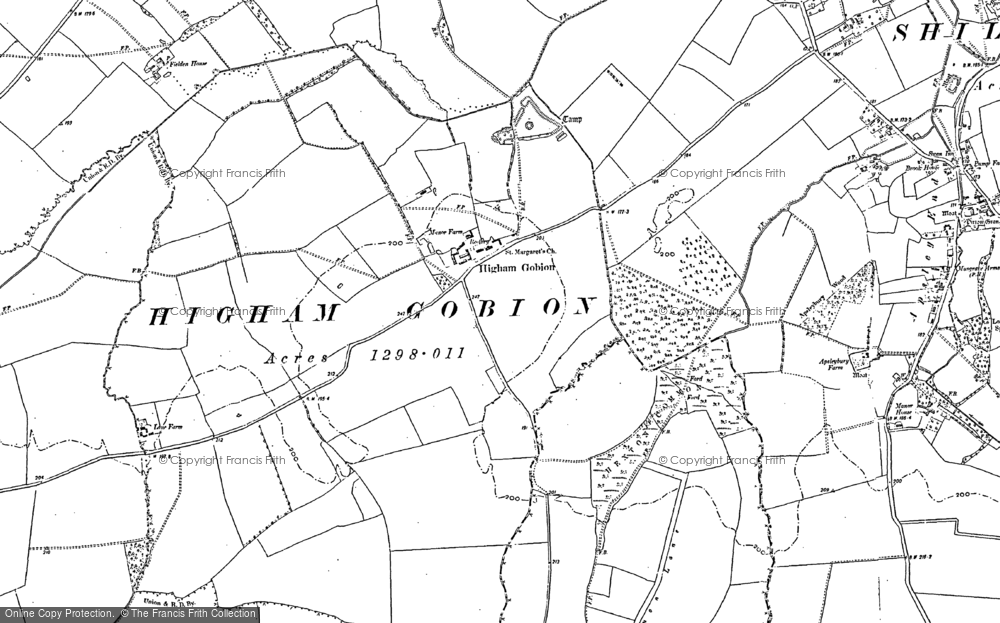 Higham Gobion, 1899