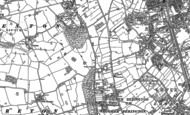 Old Map of Higher Bebington, 1898 - 1909