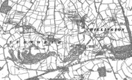 Old Map of Higher Chillington, 1886 - 1901