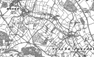 Old Map of Higher Kingcombe, 1886 - 1887