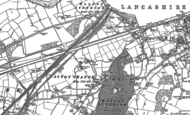 Old Map of Higher Walton, 1908