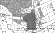 Old Map of Higher Whatcombe, 1887