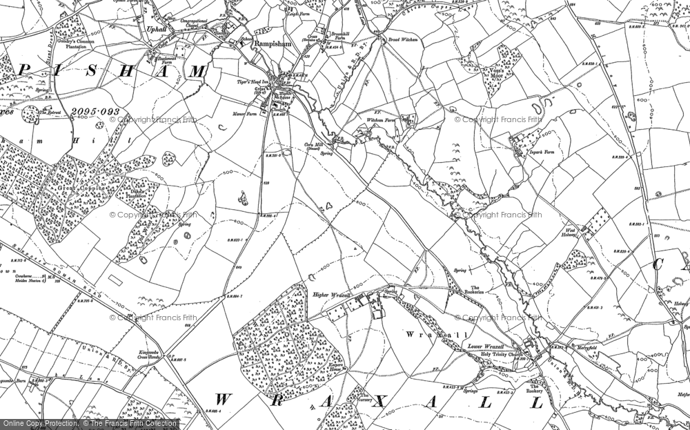 Higher Wraxall, 1887