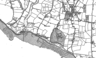 Old Map of Hill Head, 1895 - 1907