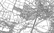 Old Map of Hinchingbrooke House, 1885 - 1900