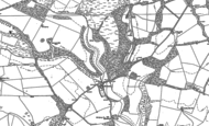 Old Map of Hinchwick, 1883