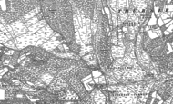 Old Map of Hindhead, 1909