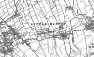 Old Map of Hinton Parva, 1910 - 1922