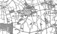 Old Map of Hinton Waldrist, 1898 - 1911