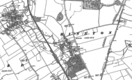 Old Map of Hinxton, 1901