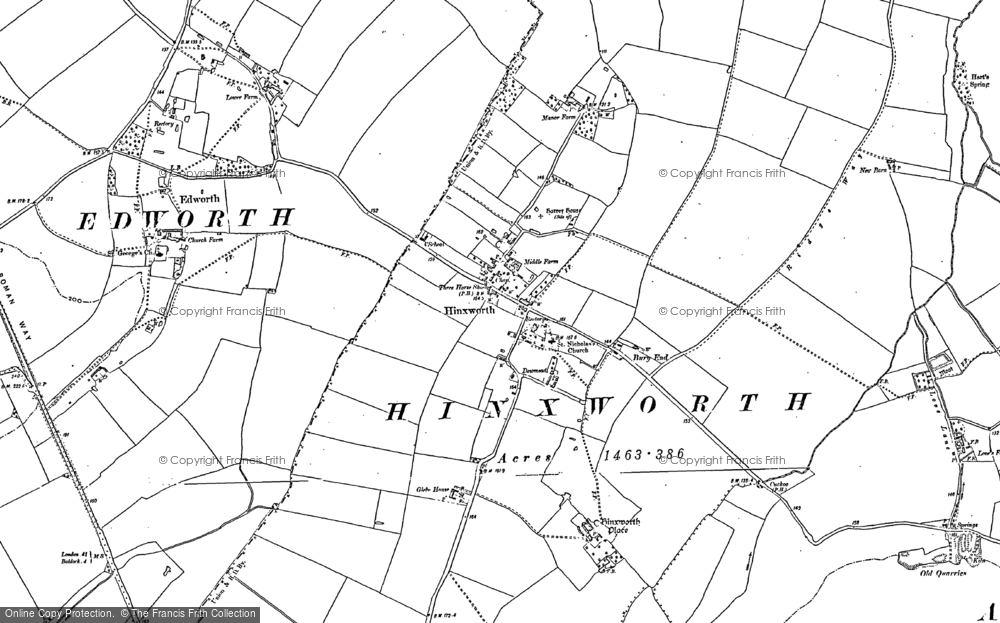 Hinxworth, 1900