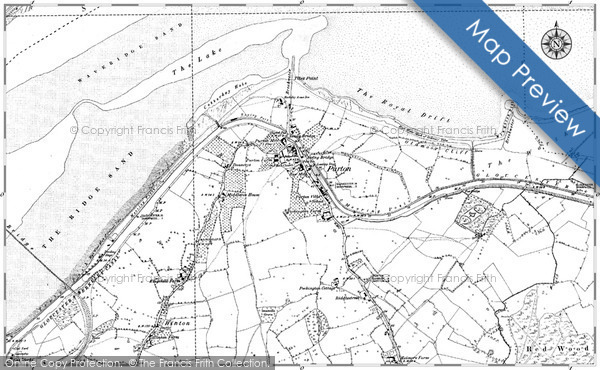 Old Map of Historic Map of Purton in 1841 to 1938