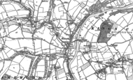 Old Map of Hoarwithy, 1887