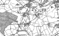 Old Map of Hoath, 1896 - 1906
