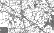 Old Map of Hockley Heath, 1886