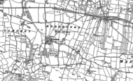 Old Map of Hodgeston, 1906 - 1948