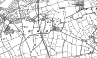 Old Map of Hoe, 1882 - 1883