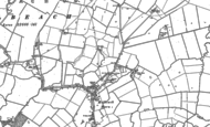 Old Map of Holbeach Hurn, 1887