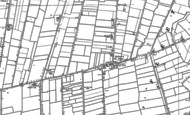 Old Map of Holbeach St Johns, 1886 - 1887
