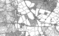 Old Map of Holbury, 1895