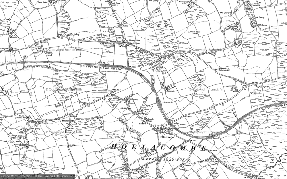 Hollacombe, 1883