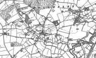 Old Map of Hollesley, 1902