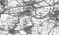 Old Map of Hollingwood, 1876