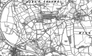 Old Map of Holly Green, 1883 - 1884