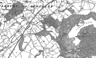 Old Map of Hollyhurst, 1897 - 1909