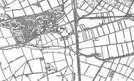 Old Map of Holme, 1887