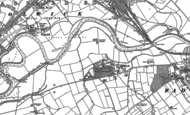 Old Map of Holme Pierrepont, 1883