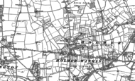 Old Map of Holmer, 1885 - 1886