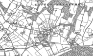 Old Map of Holmer Green, 1897