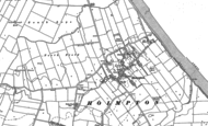 Old Map of Holmpton, 1908
