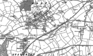 Old Map of Holt, 1922