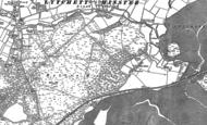 Old Map of Holton Heath, 1886