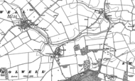 Old Map of Holwell, 1889 - 1900