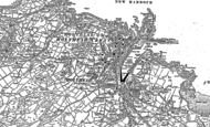 Old Map of Holyhead, 1899