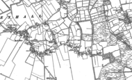 Old Map of Holywell Row, 1882 - 1903