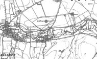 Old Map of Homington, 1899 - 1908